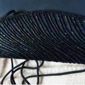 SASHA New York Navy Blue Beaded Gorgeous Formal We